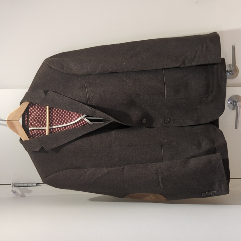 Brown Wool Blazer